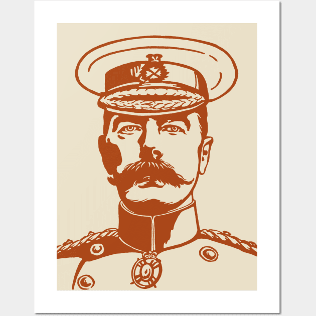 Horatio Herbert Kitchener - British Army Officer Wall Art by Distant War